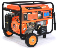 Бензиновый генератор MVAE БГ 5500 для дачи фото