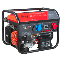 Бензиновый генератор Fubag BS 8500 XD ES DUPLEX + 4Т Extra + Комплект колес и ручек FUBAG в ПОДАРОК для гаража фото