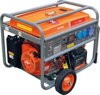 Бензиновый генератор КРАТОН GG-6500EM для дома фото