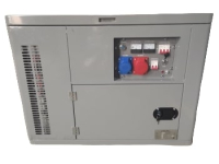 Дизельный генератор Амперос LDG10000E-3 стартер в кожухе с АВР  для дома фото