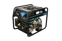 Бензиновый генератор Hyundai HHY 7020FGE для дачи фото