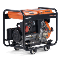 Дизельный генератор DAEWOO DDAE 6000XE-3 DDAE 6000XE-3 передвижной фото