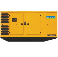 Дизельный генератор Aksa APD880M в кожухе  промышленный фото