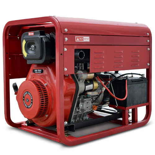 Дизельный генератор REDVOLT EPD7500EA EPD7500EA передвижной фото