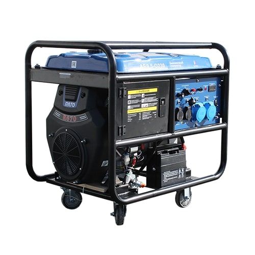 Бензиновый генератор Исток АБ10-О230-ВМ121Э для гаража фото