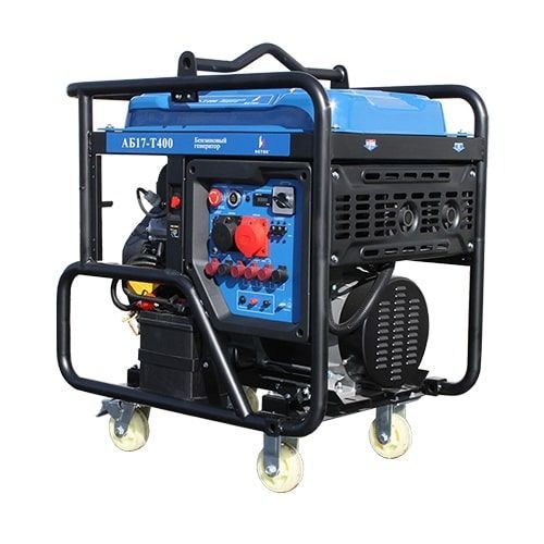 Бензиновый генератор Исток АБ17-Т400-ВМ121Э на колесах фото