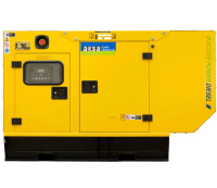Дизельный генератор Aksa APD275P в кожухе с АВР  стационарный фото