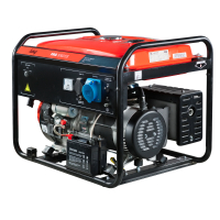 Бензиновый генератор Fubag PRG 5000 ES генератор + Комплект колес и ручек для электростанций в ПОДАРОК для гаража фото