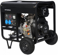 Дизельный генератор Hyundai DHY 6000LE  передвижной фото