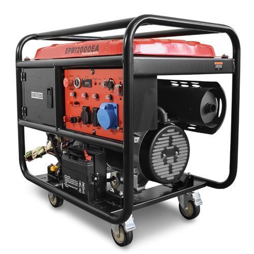 Бензиновый генератор REDVOLT EPB12000EA для гаража фото