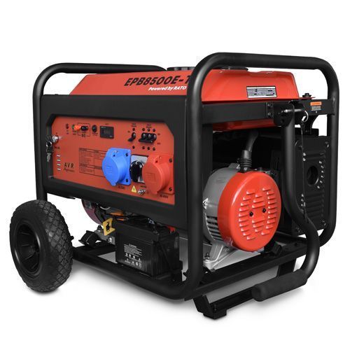Бензиновый генератор REDVOLT EPB8500E-T 4-х тактный фото