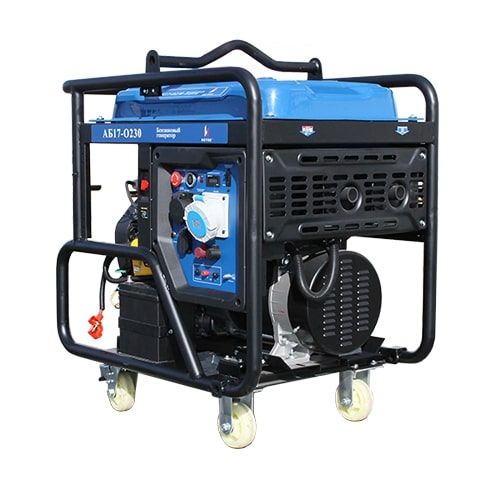 Бензиновый генератор Исток АБ17-О230-ВМ121Э на колесах фото