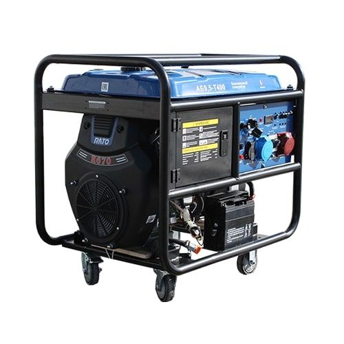 Бензиновый генератор Исток АБ10-Т400-ВМ121Э для гаража фото