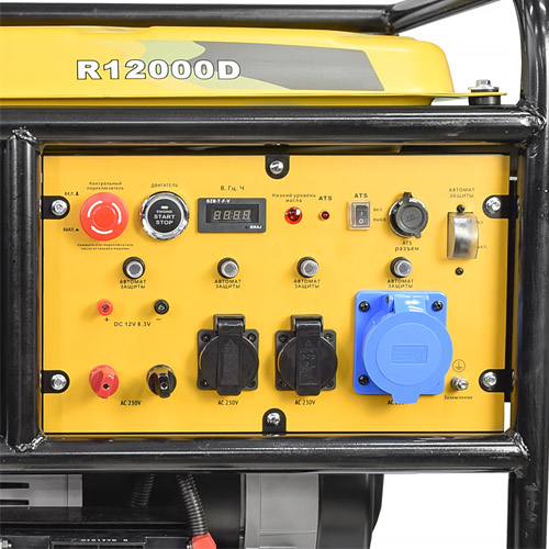 Бензиновый генератор RATO R12000DA э/c + подготовка к автозапуску портативный фото