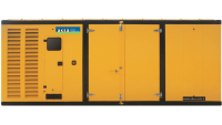 Дизельный генератор Aksa APD110PE в кожухе  стационарный фото