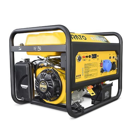 Бензиновый генератор RATO R7000DA э/c + подготовка к автозапуску для газового котла фото