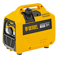 Бензиновый инверторный генератор DENZEL GS-1100iS на колесах фото