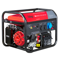 Бензиновый генератор Fubag BS 8500 A ES DUPLEX + Комплект колес и ручек + Масло универсальное Fubag Extra (SAE 10W40) в ПОДАРОК! фото