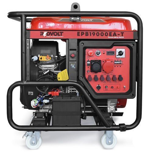 Бензиновый генератор REDVOLT EPB19000EA-T 4-х тактный фото