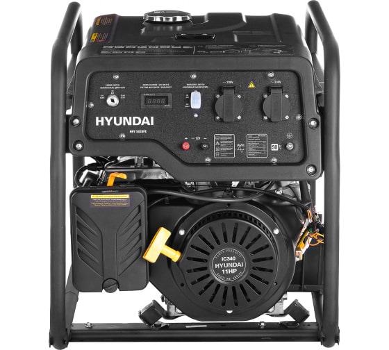 Бензиновый генератор Hyundai HHY 5020FE для дома фото