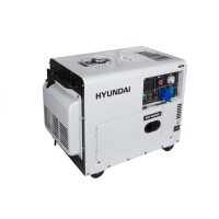 Дизельный генератор Hyundai DHY 6000SE  передвижной фото