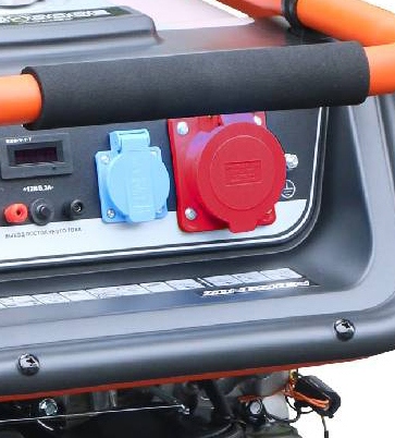 Бензиновый генератор Zongshen KB 7003 E для дома фото