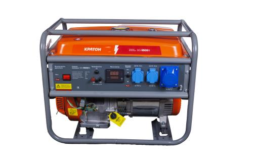 Бензиновый генератор КРАТОН GG-5500M для дачи фото