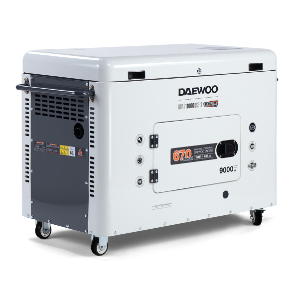Дизельный генератор DAEWOO DDAE 11000DSE-3 DDAE 11000DSE-3 фото