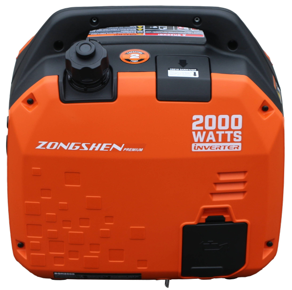 Бензиновый инверторный генератор Zongshen BQH 2000 портативный фото