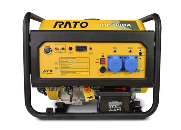 Бензиновый генератор RATO R8500DA э/c + подготовка к автозапуску фото