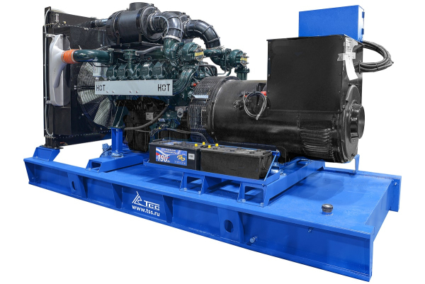Дизельный генератор ТСС ЭД-500-Т400-1РКМ17 (DP180LB) 041852 на шасси фото