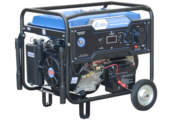 Бензиновый генератор ТСС SGG 5000EHNA стационарный фото