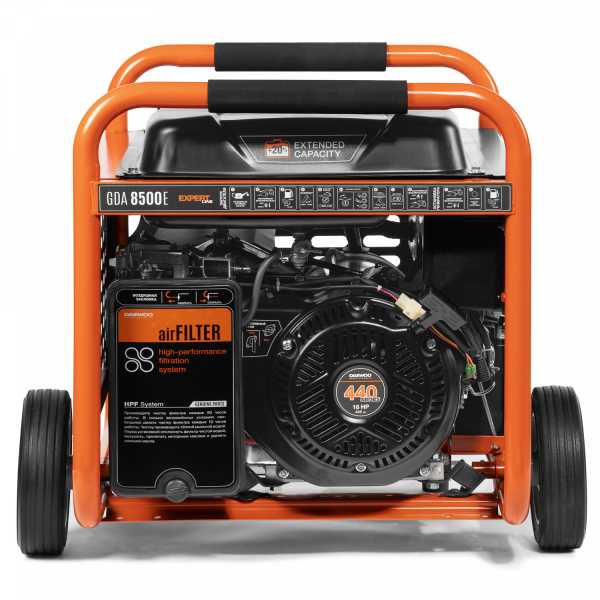 Бензиновый генератор DAEWOO GDA 8500E портативный фото