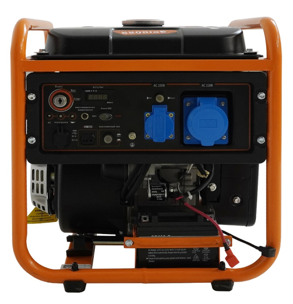 Бензиновый инверторный генератор Lifan 6500IOE портативный фото