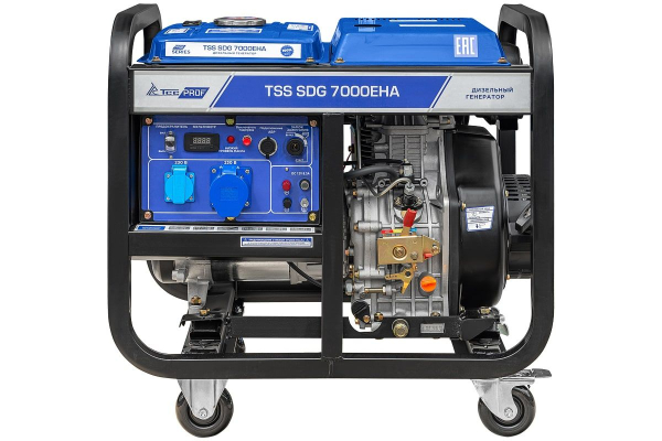 Дизельный генератор ТСС SDG 7000EHA 100033 2-х тактный Дизельный генератор ТСС SDG 7000EHA 100033 2-х тактный фото
