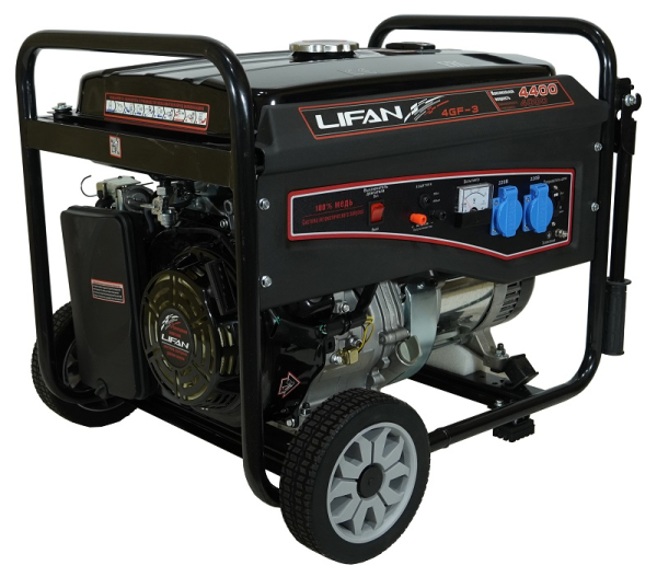 Бензиновый генератор Lifan 4 GF-3 (LF5000) портативный фото