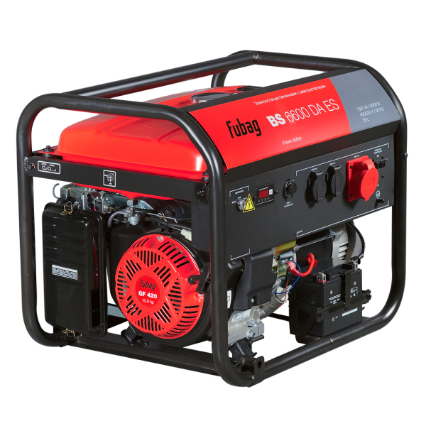 Бензиновый генератор Fubag BS 6600 DA ES 641693 для гаража фото