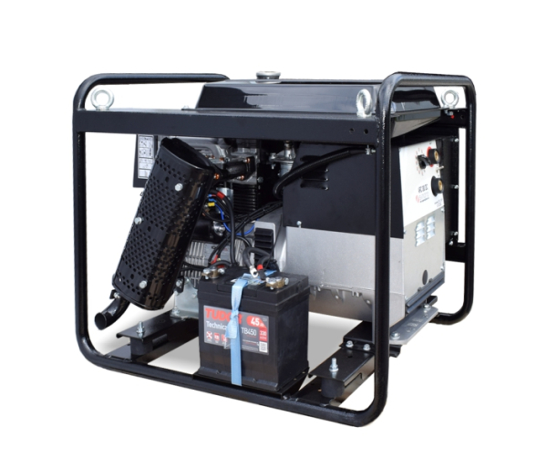 Дизельный сварочный генератор GenMac COMBIFLASH G250KEO  передвижной фото