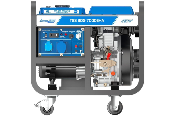Дизельный генератор ТСС SDG 7000EH3A 100034 2-х тактный Дизельный генератор ТСС SDG 7000EH3A 100034 2-х тактный фото