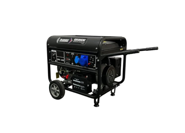 Бензиновый генератор Zammer S8500CXE- 7кВт для гаража фото