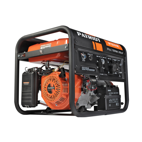 Бензиновый генератор PATRIOT GP 8210 AE портативный фото