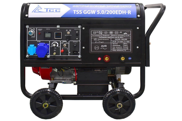 Бензиновый сварочный генератор ТСС GGW 5.0/200EDH-R (Honda GX390) для газового котла Бензиновый сварочный генератор ТСС GGW 5.0/200EDH-R (Honda GX390) для газового котла фото