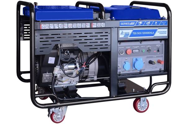 Бензиновый генератор ТСС SGG 12000EHLA в кожухе МК-2.1 фото