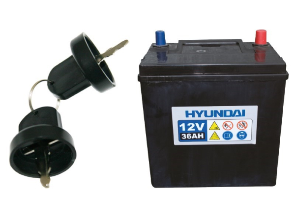 Бензиновый генератор Hyundai HY 12000LE портативный фото