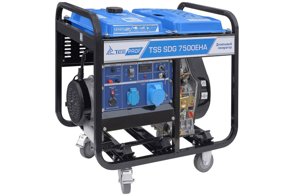 Дизельный генератор ТСС SDG 7500EHA 100026 для дома фото