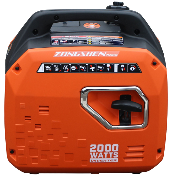 Бензиновый инверторный генератор Zongshen BQH 2000 портативный фото