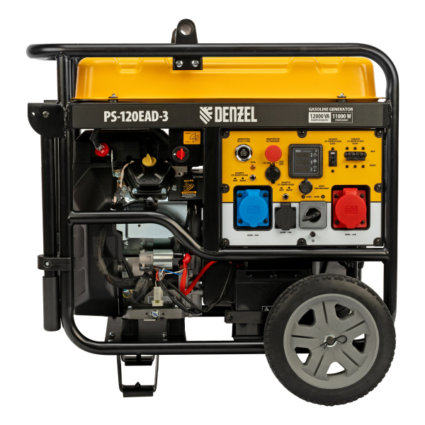 Бензиновый генератор DENZEL PS-120EAD-3 фото