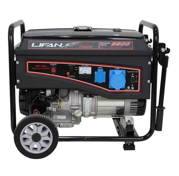 Бензиновый генератор Lifan 6 GF-3 (LF7000) 4-х тактный фото