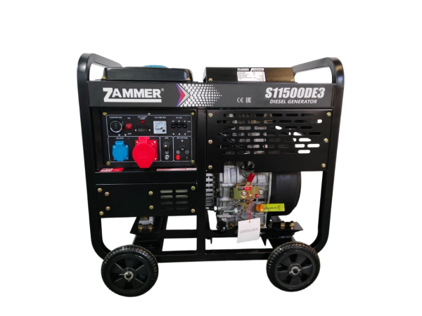Дизельный генератор Zammer S11500DE3 - 9,5кВт S11500DE3 2-х тактный Дизельный генератор Zammer S11500DE3 - 9,5кВт S11500DE3 2-х тактный фото