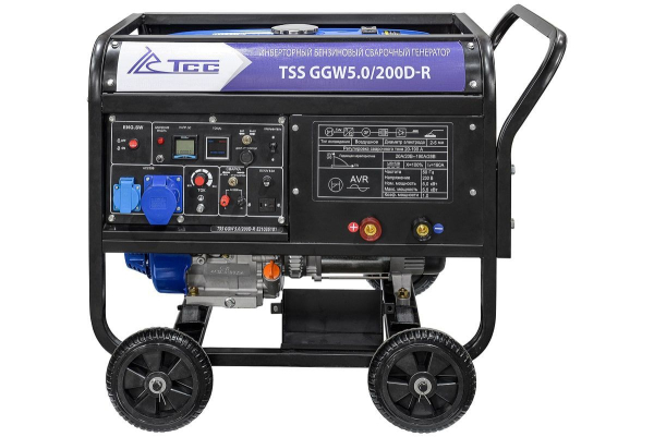Бензиновый сварочный генератор ТСС GGW 5.0/200D-R для газового котла Бензиновый сварочный генератор ТСС GGW 5.0/200D-R для газового котла фото
